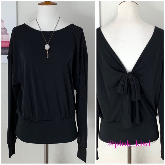 cinq a sept Tops - Cinq A Sept Ada Black Pullover Top